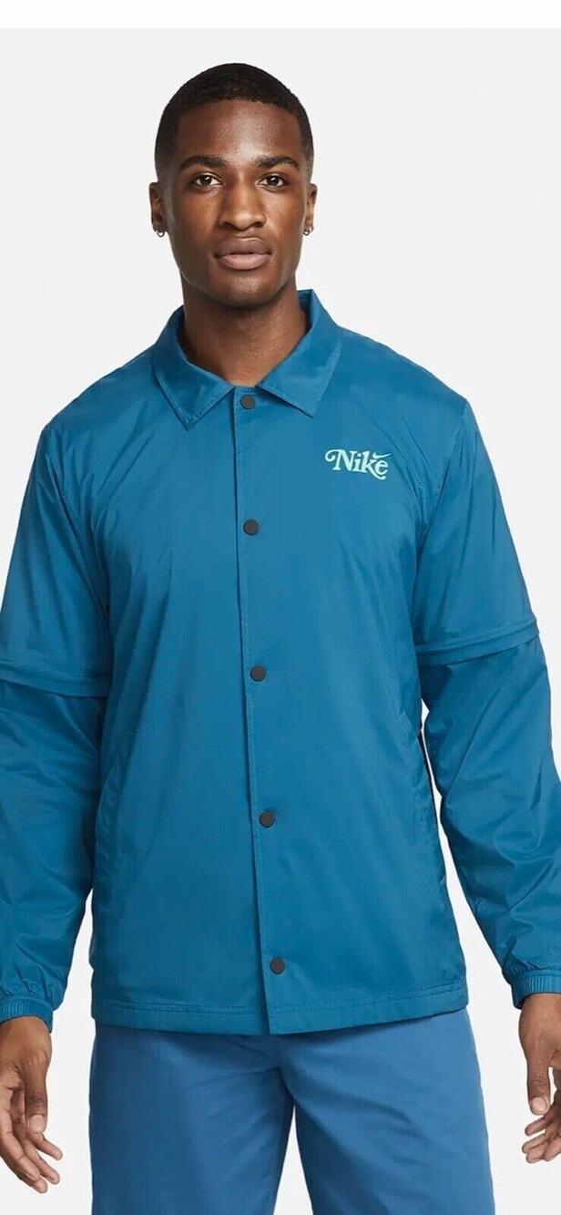 Nike Golf Jacket STORM-FIT Packable Green Teal DH1272-404 Mens Size XXL